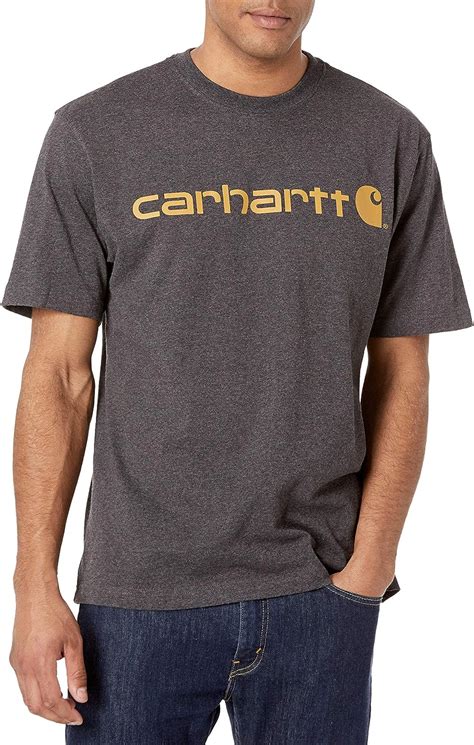 Carhartt mens Loose Fit Heavyweight Short-sleeve Pocket T-shirt work utility t shirts, Oiled Walnut Heather, X-Large US 4. . Carhartt t shirt amazon